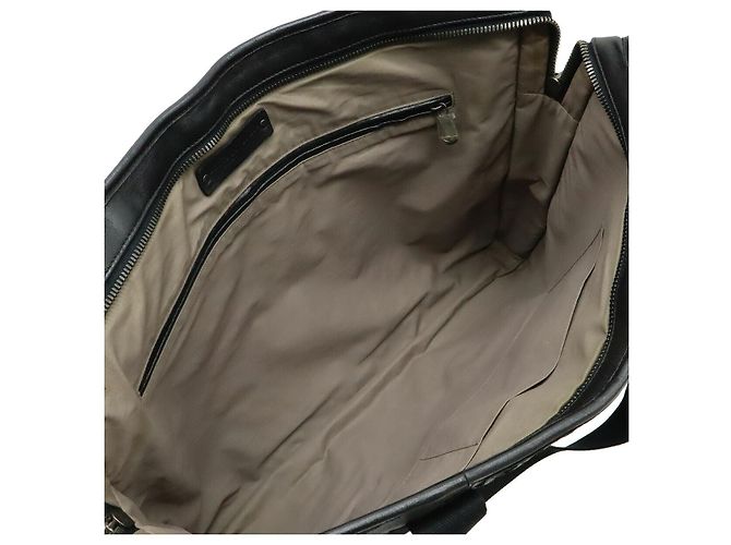 Pasta de couro Intrecciato da Bottega Veneta Cinza - vista 6