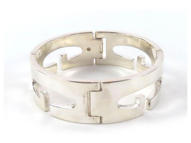 Bracciale Gucci in argento 925 Metallico - vista 2