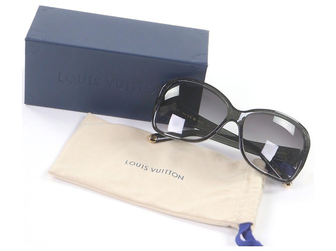Occhiali da sole LV Obsession Louis Vuitton Nero - vista 2