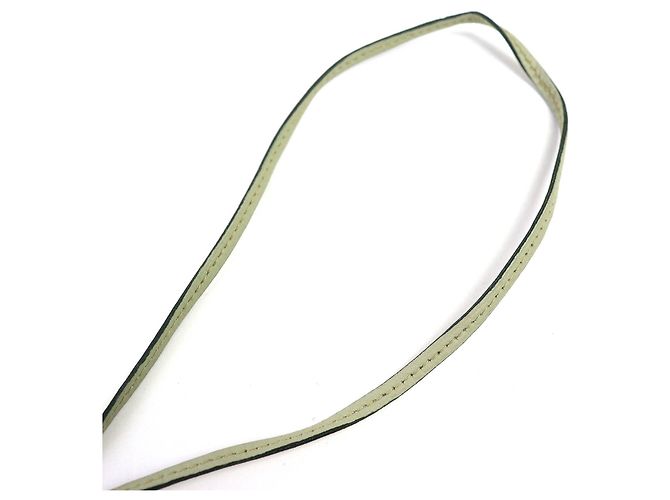 Collana in pelle Clochette Hermès Verde - vista 5