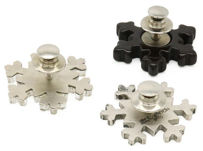 Set di spille Kit Pins Etoile de Neige Louis Vuitton Marrone - vista 5