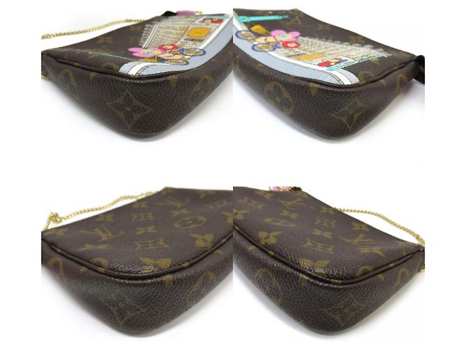Mini Pochette Accessoires Monogram Vivienne di Louis Vuitton Multicolore Monogramma - vista 8