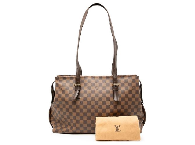 Chelsea Damier Ebene Louis Vuitton Marrone - vista 10