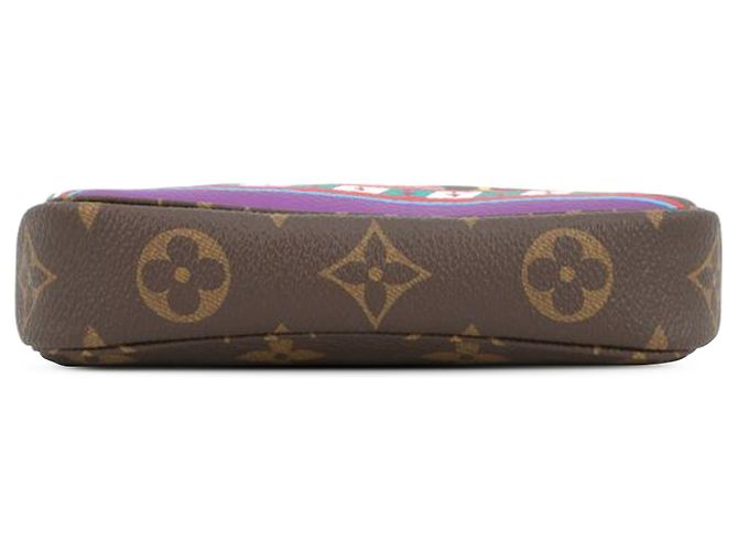 Mini Pochette Accessoires Vivienne Weihnachten Monogramm Louis Vuitton Braun - Ansicht 3