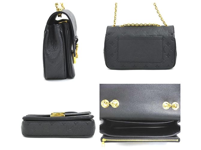 Marceau Schultertasche aus Monogram Empreinte von Louis Vuitton Schwarz - Ansicht 2