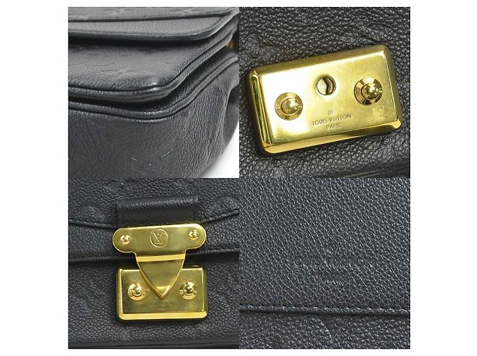 Marceau Schultertasche aus Monogram Empreinte von Louis Vuitton Schwarz - Ansicht 4