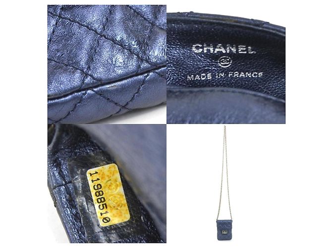 Chanel Mini Pouch Schultertasche Schwarz - Ansicht 4