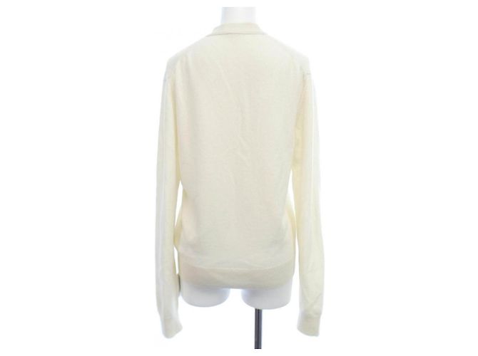 Cárdigan de cachemira Hermès Blanco - vista 2