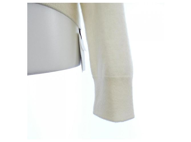 Cárdigan de cachemira Hermès Blanco - vista 6