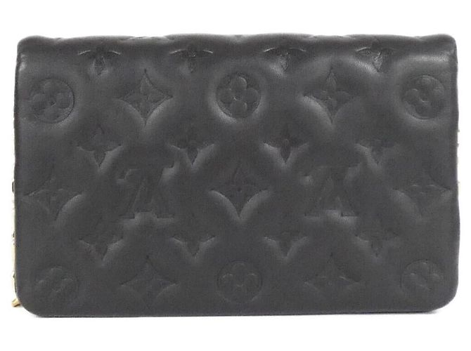 Borsa a spalla Coussin Pochette Coussin in pelle di agnello Louis Vuitton Nero - vista 2