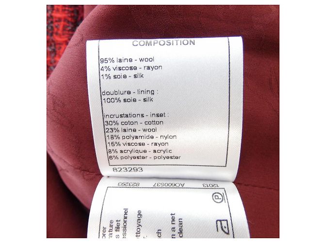 Timeless Chaqueta Chanel Roja - vista 3