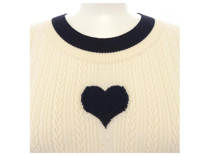 Timeless Top de punto Chanel Blanco - vista 5