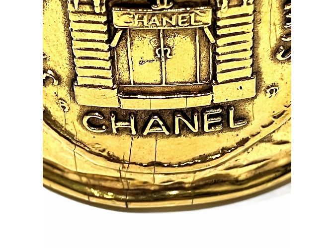 Bracciale placcato oro Chanel Cambon - vista 3