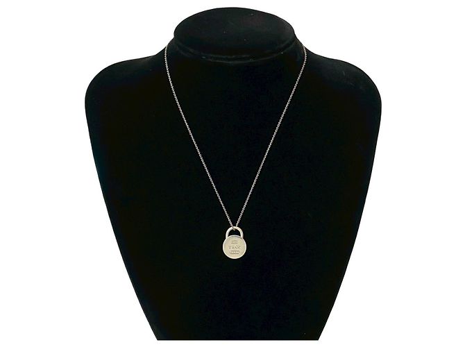 Collana Tiffany & Co. in argento 925 con ciondolo rotondo - vista 2
