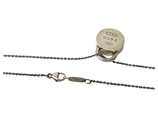 Collana Tiffany & Co. in argento 925 con ciondolo rotondo - vista 4