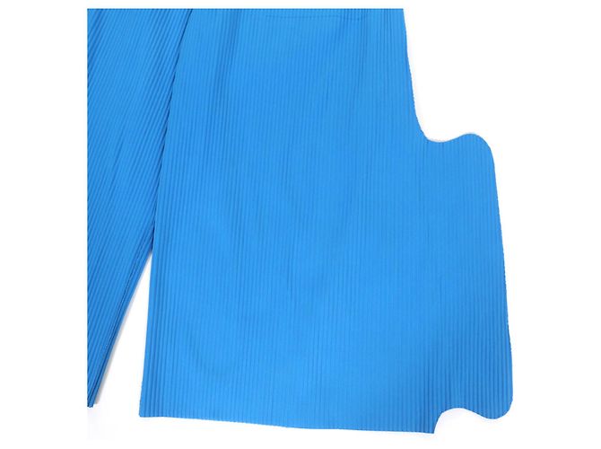 Weite Polyesterhose ISSEY MIYAKE Blau - Ansicht 5