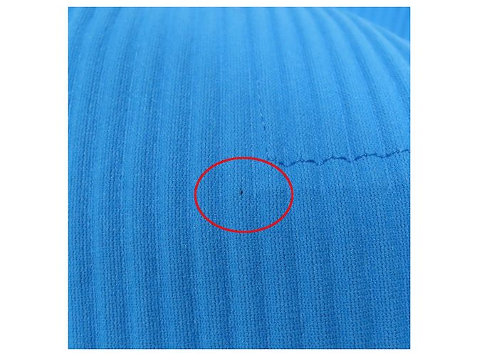 Weite Polyesterhose ISSEY MIYAKE Blau - Ansicht 8