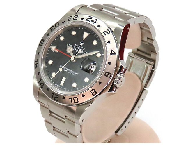Rolex Explorer II aus Edelstahl Schwarz - Ansicht 2