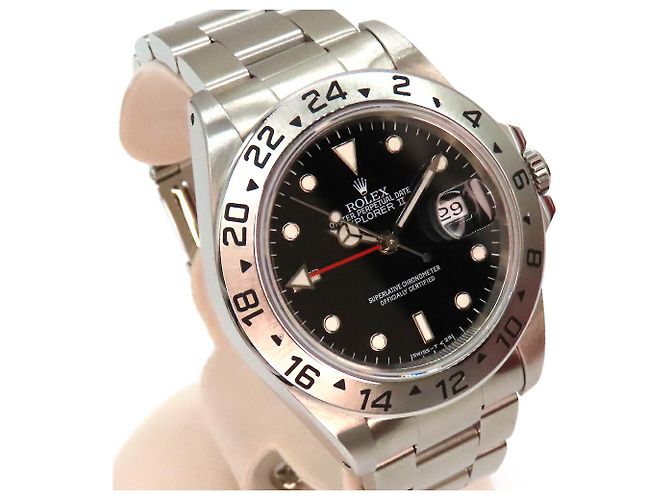 Rolex Explorer II aus Edelstahl Schwarz - Ansicht 3