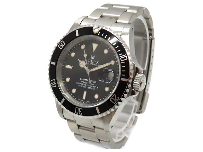 Rolex Submariner Date aus Edelstahl Schwarz - Ansicht 2