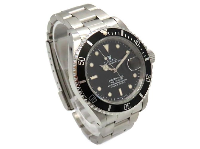 Rolex Submariner Date aus Edelstahl Schwarz - Ansicht 3
