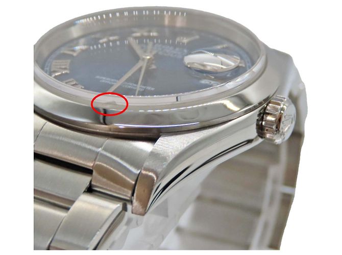 Rolex Datejust aus Edelstahl Blau - Ansicht 13