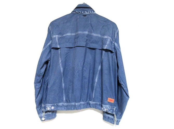 Autre Marque Chaqueta de nylon DIESEL AUWT-TREVOR-HT19 Azul - vista 2