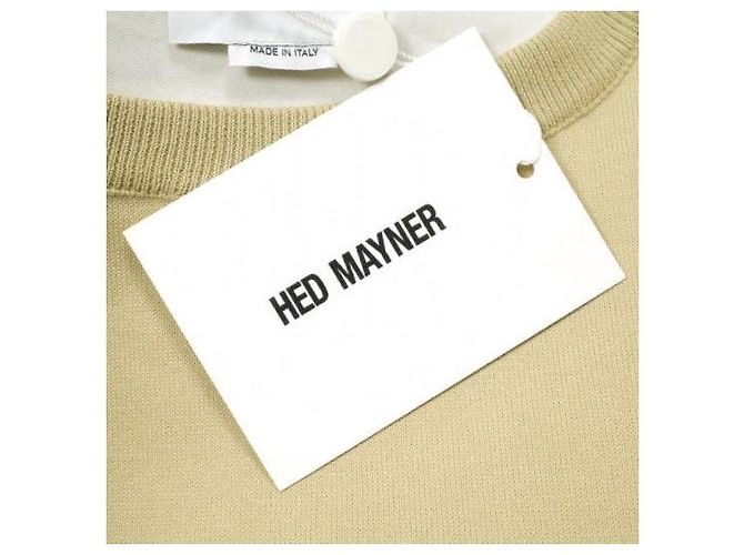 Autre Marque Sudadera de algodón lavado Hed Mayner Beige - vista 4