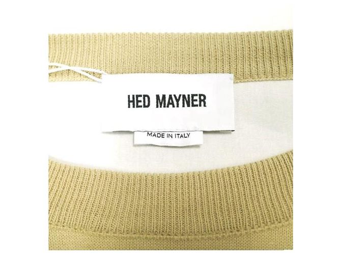 Autre Marque Sudadera de algodón lavado Hed Mayner Beige - vista 5