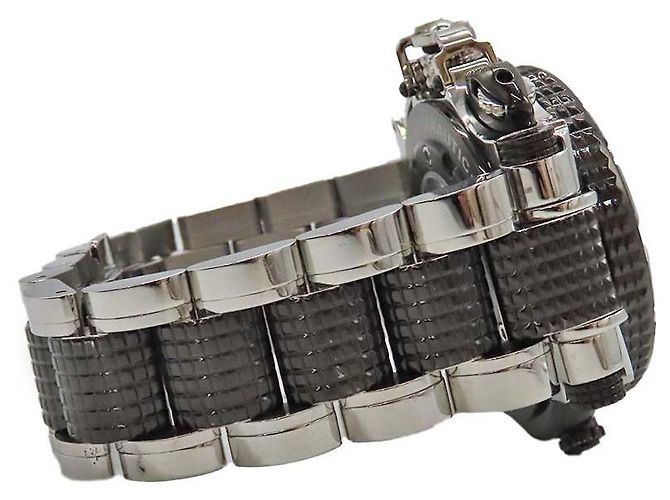 Autre Marque AQUANAUTIC KingSubChronoDive Edelstahl Schwarz - Ansicht 5