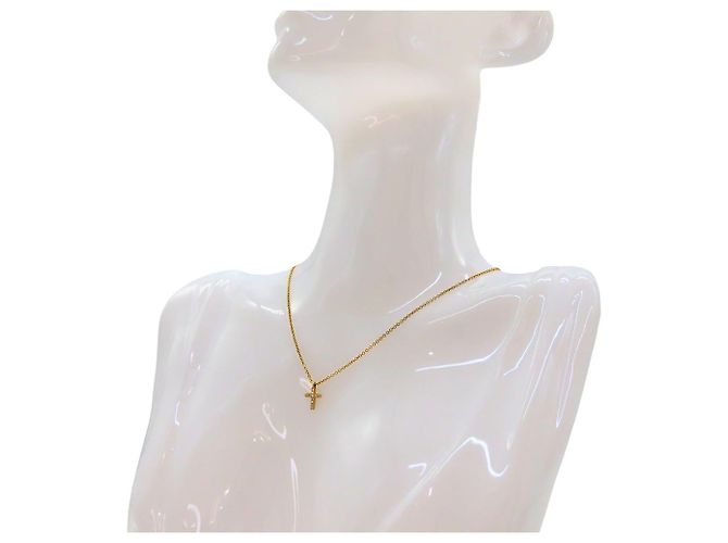 Collana in diamante Metro Cross Au750 di Tiffany & Co. D'oro - vista 10