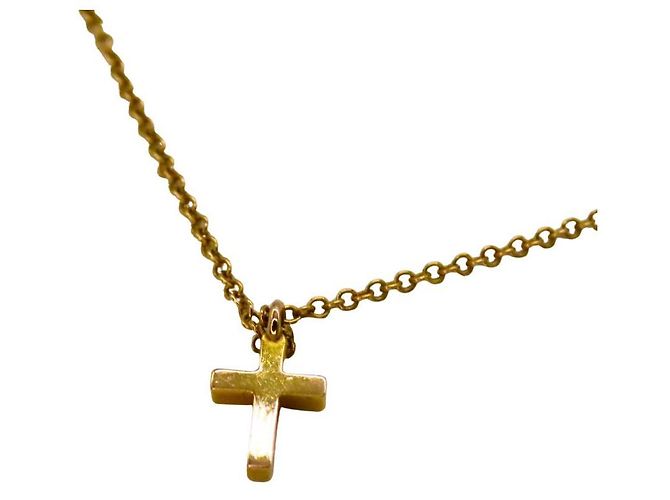 Collana in diamante Metro Cross Au750 di Tiffany & Co. D'oro - vista 6