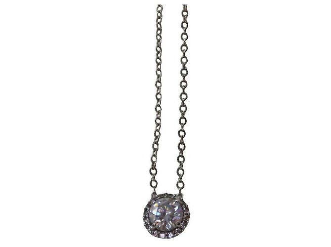 Pendente in cristallo Swarovski Argento - vista 4
