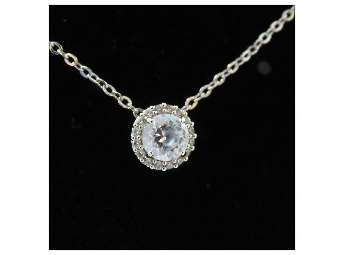 Pendente in cristallo Swarovski Argento - vista 5