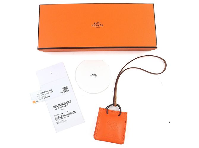 Taschenanhänger Orange von Hermès - Ansicht 2