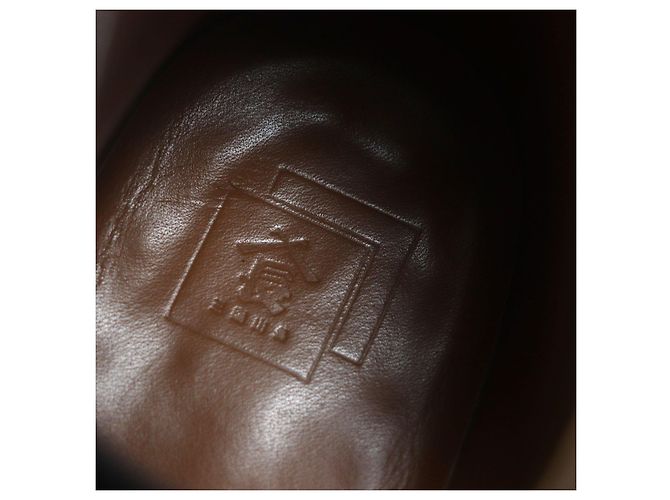 Autre Marque Stivaletti in suede Sanyo Yamacho Marrone Marrone scuro - vista 7
