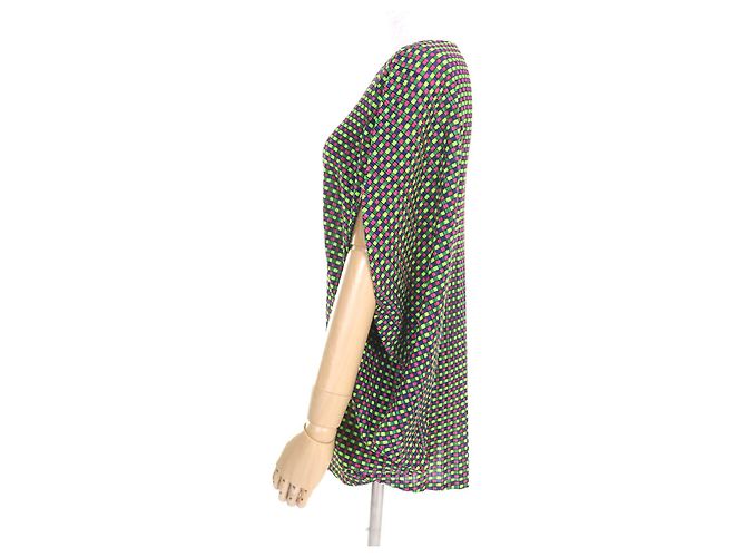 Issey Miyake Polyester-Poncho PLEATS PLEASE PP03-FK363 Mehrfarben - Ansicht 2