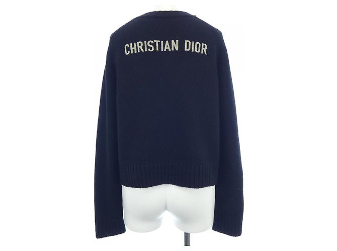 Christian Dior Kaschmir-Strickwaren Schwarz - Ansicht 2