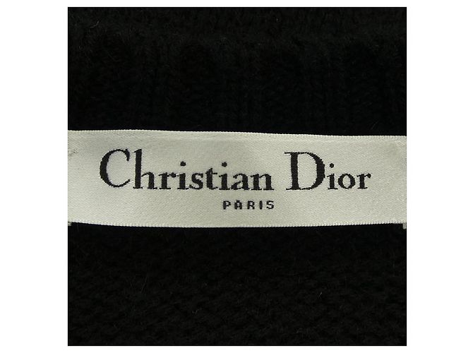 Christian Dior Kaschmir-Strickwaren Schwarz - Ansicht 4