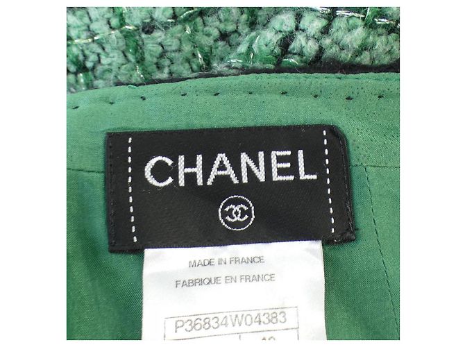 Timeless Gonna Chanel Verde - vista 5