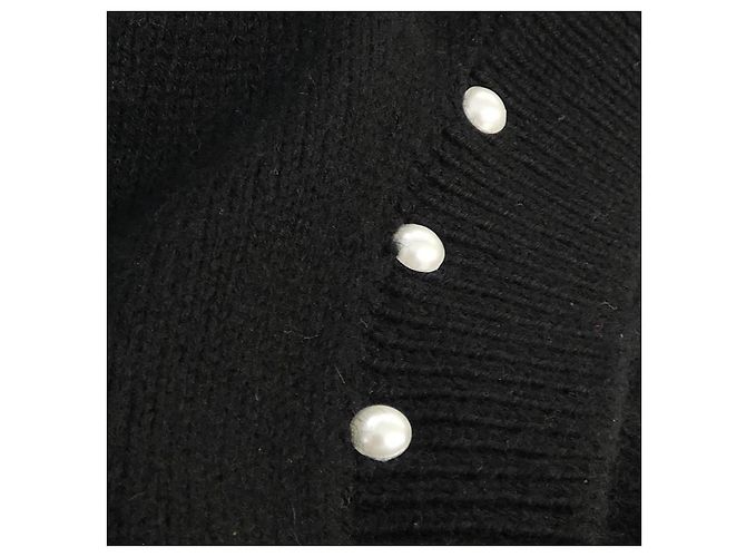 Timeless Vestido de mezcla de cachemira Chanel Negro - vista 7