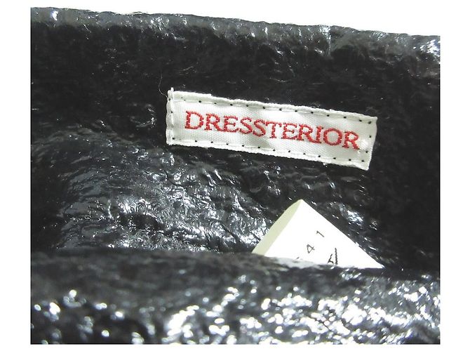 Autre Marque Abrigo de lana reversible sin cuello DRESSTERIOR Negro - vista 11