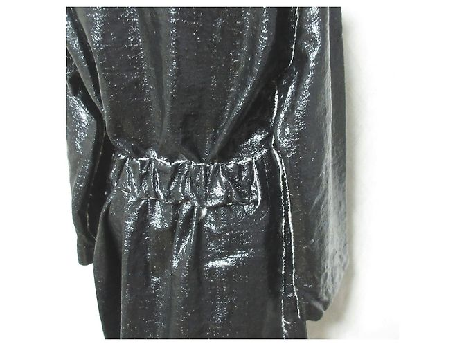 Autre Marque Abrigo de lana reversible sin cuello DRESSTERIOR Negro - vista 8