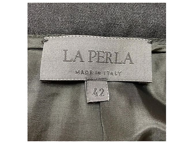 Autre Marque Falda de mezcla de seda La Perla Negro - vista 5