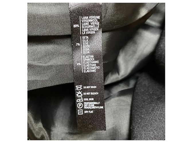 Autre Marque Falda de mezcla de seda La Perla Negro - vista 6
