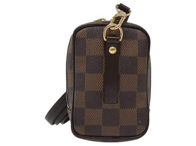 Custodia Okapi per fotocamera Damier PM Louis Vuitton Marrone - vista 2