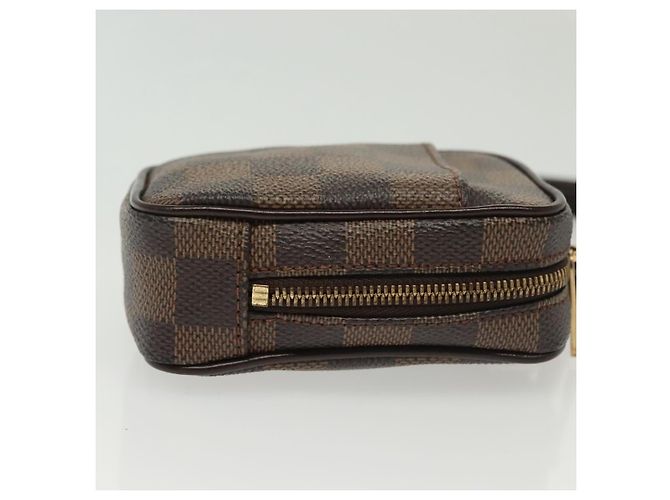 Custodia Okapi per fotocamera Damier PM Louis Vuitton Marrone - vista 3