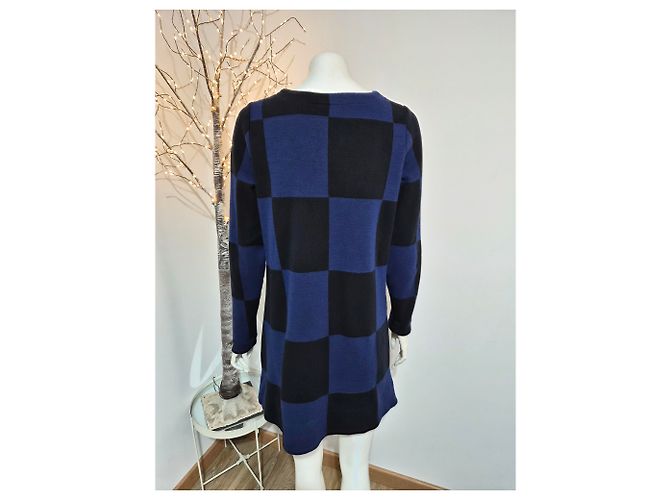 Abito a quadri blu e nero – Marc by Marc Jacobs - vista 2