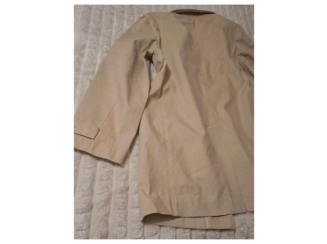 Cappotto beige KENZO HOMME in cotone - vista 15