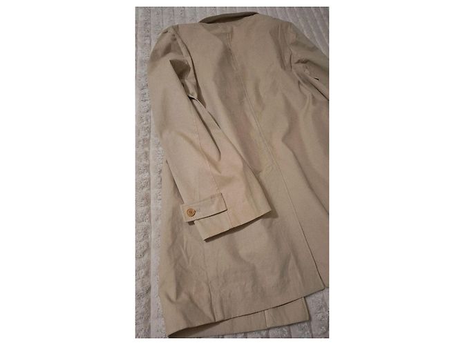 Cappotto beige KENZO HOMME in cotone - vista 16